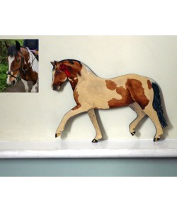 Personalised Pony Wall Plaque - Welsh 